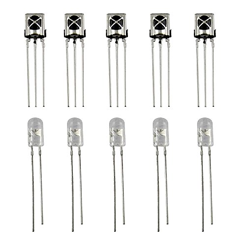 LAOMAO 5 Paar Infrarotdiode LED Infrared Diode
